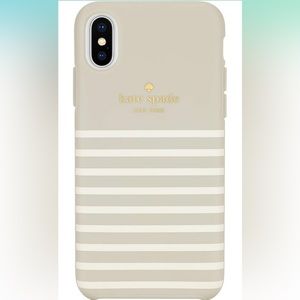 Kate Spade Apple iPhone XR grey Cream